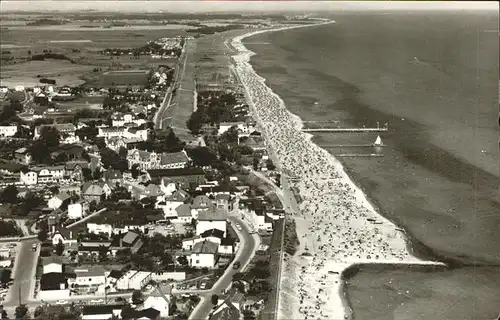 Dahme Ostseebad Strand Fliegeraufnahme