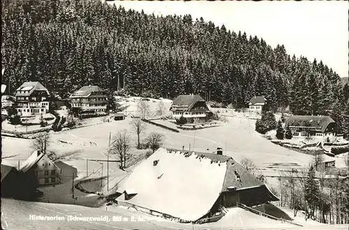 Hinterzarten Ortsteil Oberzarten Kat. Hinterzarten