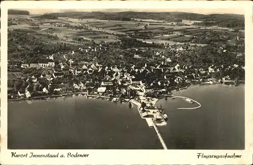 Immenstaad Bodensee Panorama Fliegeraufnahme Kat. Immenstaad am Bodensee