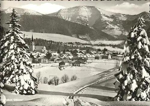 Oberstaufen Panorama Winterimpressionen Kat. Oberstaufen