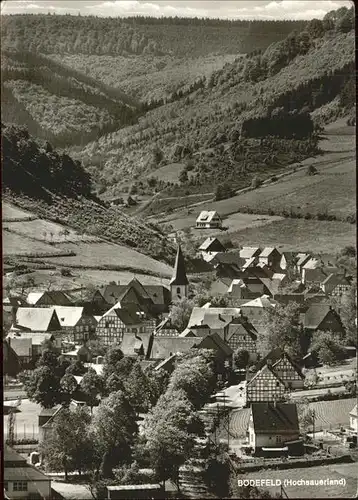 Boedefeld Teilansicht Kat. Schmallenberg