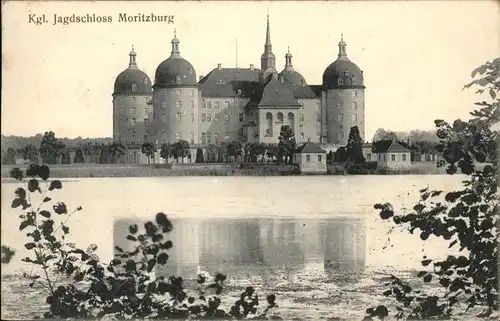 Moritzburg Sachsen Koenigliches Jagdschloss Schlossteich Kat. Moritzburg Dresden