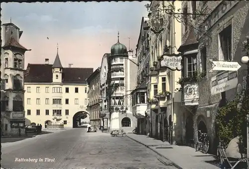 Rattenberg Tirol Ortspartie Torbogen Kat. Rattenberg