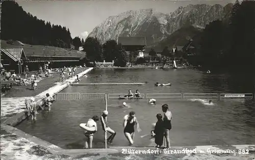 Mitterndorf Fischa Strandbad Kat. Mitterndorf an der Fischa