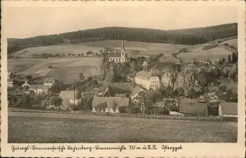 Rechenberg Bienenmuehle Osterzgebirge Gebirgs Sommerfrische im Osterzgebirge