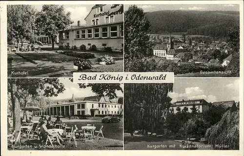 Bad Koenig Kurhotel Kat. Bad Koenig