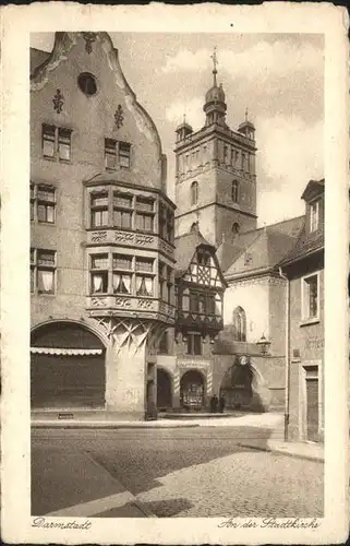 Darmstadt An der Stadtkirche Kat. Darmstadt