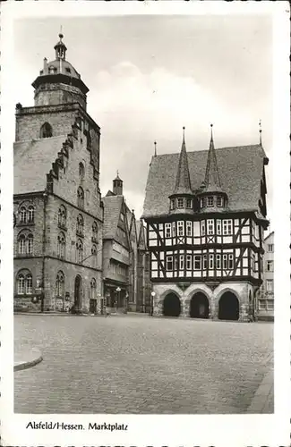 Alsfeld Marktplatz Kat. Alsfeld