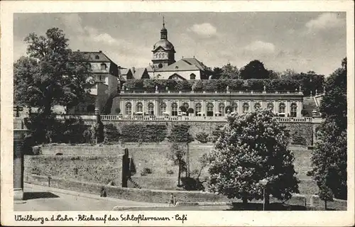 Weilburg Schlossterrassen u.Cafe Kat. Weilburg