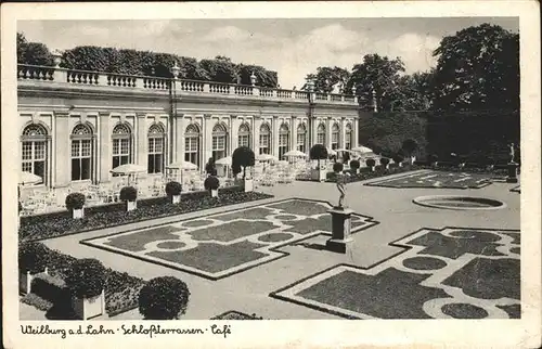 Weilburg Schlossterrassen u.Cafe Kat. Weilburg