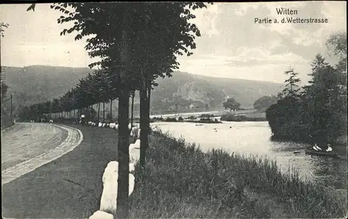 Witten Ruhr Partie a.d.Wetterstrasse / Witten Ruhr /Ennepe-Ruhr-Kreis LKR