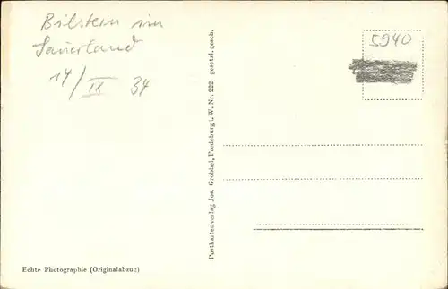 Bilstein Sauerland Gebirgslandschaft u.Gesamtansicht / Lennestadt /Olpe LKR