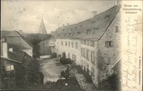 Hohenlimburg Schlosshof Kat. Hagen