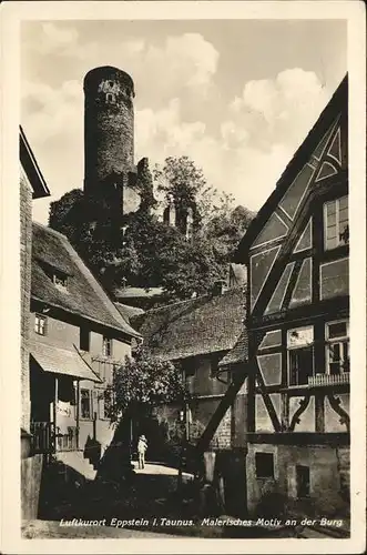 Eppstein Taunus Motiv an der Burg Kat. Eppstein