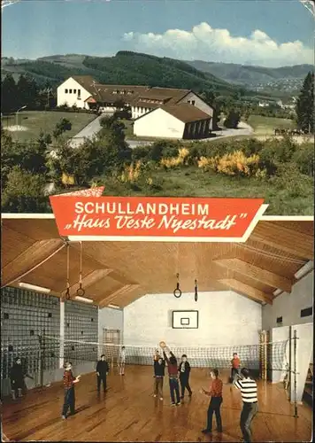 Bergneustadt Schullandheim "Haus Veste Nyestadt" Kat. Bergneustadt