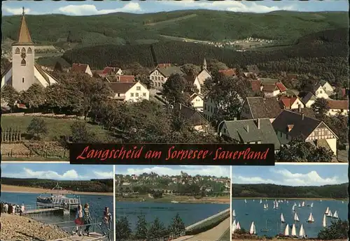 Langscheid Sorpesee  Kat. Sundern (Sauerland)