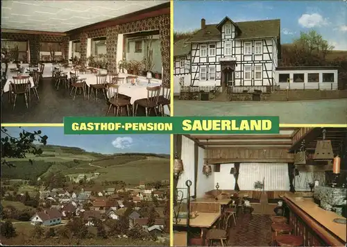 Referinghausen Gasthof Pension "Sauerland" Kat. Medebach