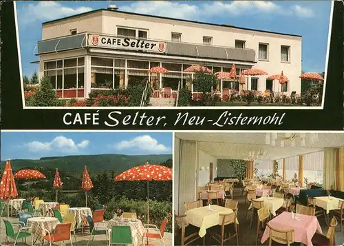 Neu Listernohl Cafe Selter Kat. Olsberg