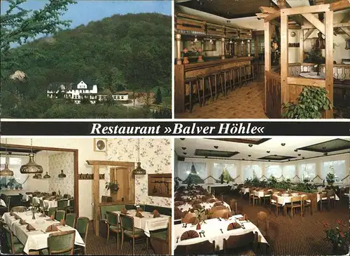 Balve Restaurant "Balver Hoehle" Kat. Balve