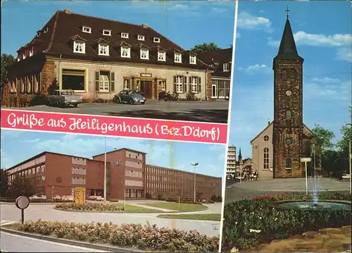 Heiligenhaus Hotel Parkhaus Evgl.Kirche Kat. Heiligenhaus