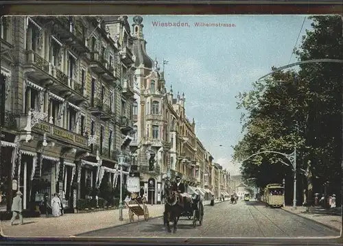 Wiesbaden Wilhelmstrasse Kat. Wiesbaden