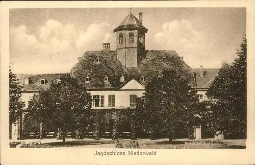 Niederwalddenkmal Jagdschloss Kat. Ruedesheim am Rhein