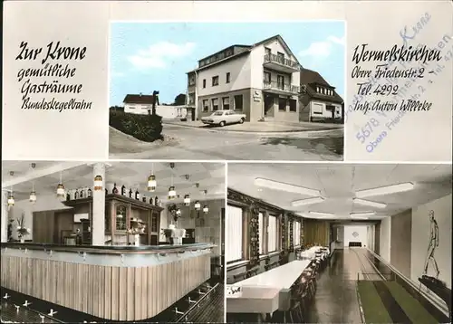 Wermelskirchen Gasthaus zur Krone Kat. Wermelskirchen