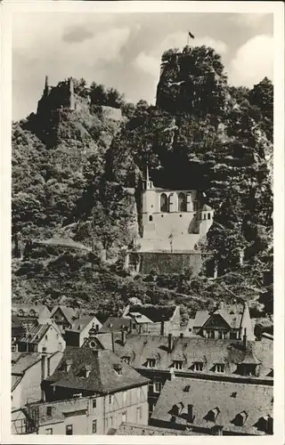 Idar-Oberstein Blick auf Schloss und Kirche / Idar-Oberstein /Birkenfeld LKR