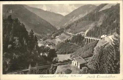 Hoellsteig Hoellental Eisenbahn Kat. Hinterzarten