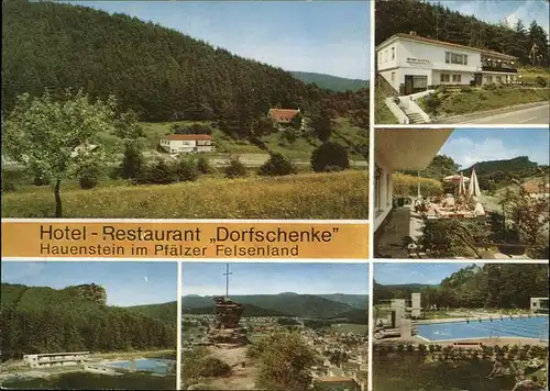 Hauenstein Pfalz Hotel Dorfschenke Kat. Hauenstein