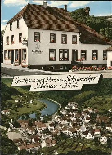 Schoenau Pfalz Gasthaus Schumacher Kat. Schoenau (Pfalz)