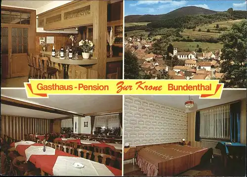 Bundenthal Pension Zur Krone Kat. Bundenthal