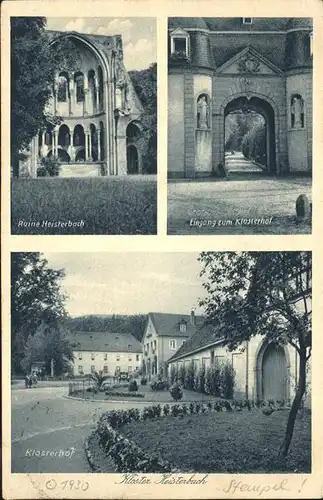 Kloster Heisterbach Ruine Heisterbach Klosterhof Kat. Koenigswinter