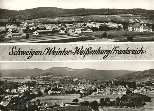 Schweigen-Rechtenbach Weintor Weissenburg / Schweigen-Rechtenbach /Suedliche Weinstrasse LKR