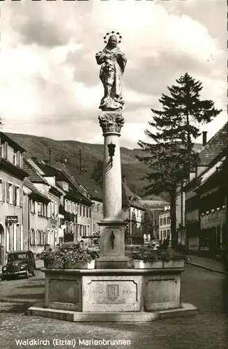 Waldkirch Breisgau Marienbrunnen Kat. Waldkirch