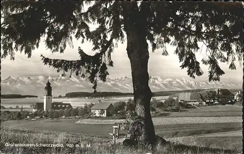 Grafenhausen Schwarzwald Alpen Kat. Grafenhausen