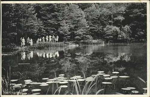 Hausen Wied Waldweiher Kat. Hausen (Wied)