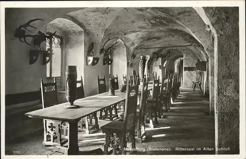 pw31366 Meersburg Bodensee Rittersaal im Alten Schloss Kategorie. Meersburg Alte Ansichtskarten