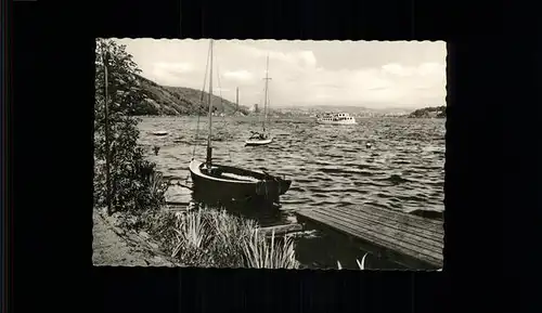 Essen Werden Baldeneysee Boote Kat. Essen