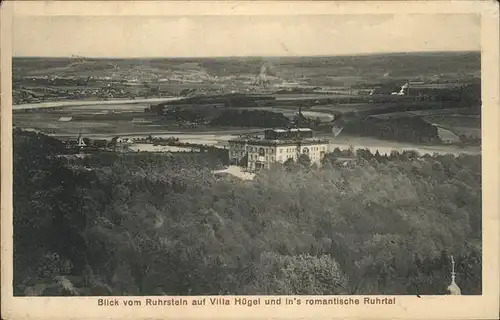 Bredeney Ruhrsteinblick Villa Huegel Kat. Essen