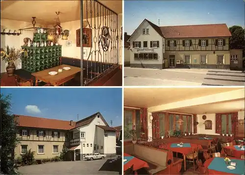 Gernsbach Gasthaus Pension Auerhahn Fam. Eisel Kat. Gernsbach