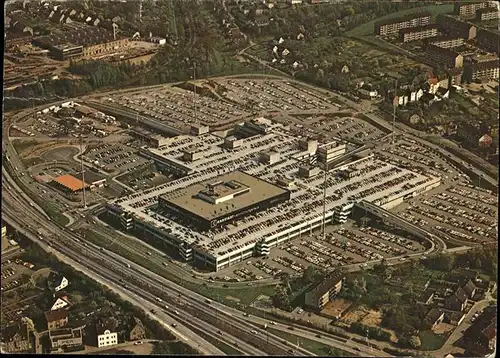 Muelheim Fliegeraufnahme Rhein Rhur Zentrum Einkaufszentrum Kat. Muelheim an der Ruhr