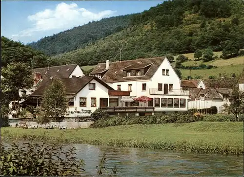 Rossbach Wied Hotel Zur Wied K.Schwarz Kat. Rossbach