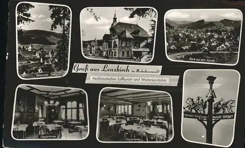 Lenzkirch Gasthaus Metzgerei Lenzkircher Hof Mueller Kat. Lenzkirch