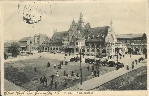 Essen Ruhr Hauptbahnhof Autos Kat. Essen