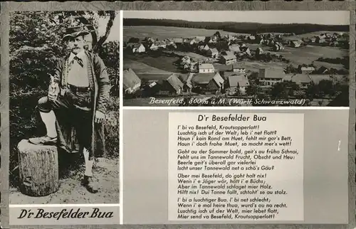 Besenfeld Dr Besenfelder Bua Bauer Kat. Seewald