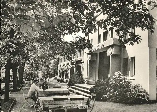 Hattingen Ruhr Haus Friede Erholungsheim Terrasse Bredenscheid Kat. Hattingen