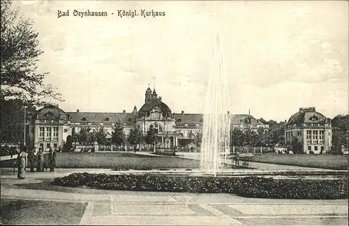 Bad Oeynhausen Koenigl Kurhaus Kat. Bad Oeynhausen