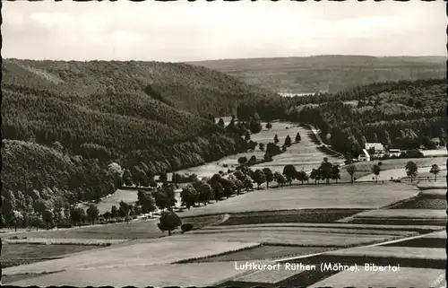 Ruethen Moehne Luftkurort im Bibertal Panorama / Ruethen /Soest LKR