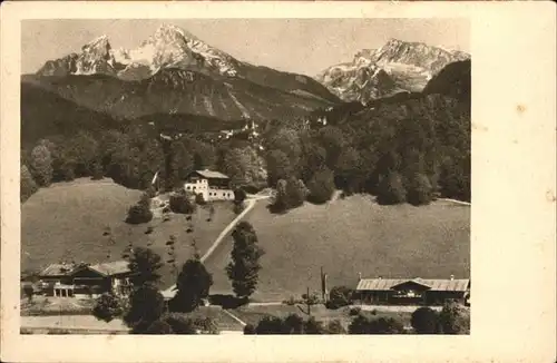 Berchtesgaden Pension und Jugendheim Seimler Salzburger Strasse Kat. Berchtesgaden